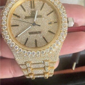 Audemars Piguet Royal Oak Gold Diamond Watch
